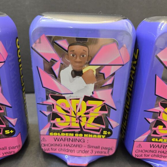 NEW~LOT of 5 ScreenBreakZ Collectible Khaby Figures~2 Go~Classic~Golden OO~Tac - Picture 10 of 11